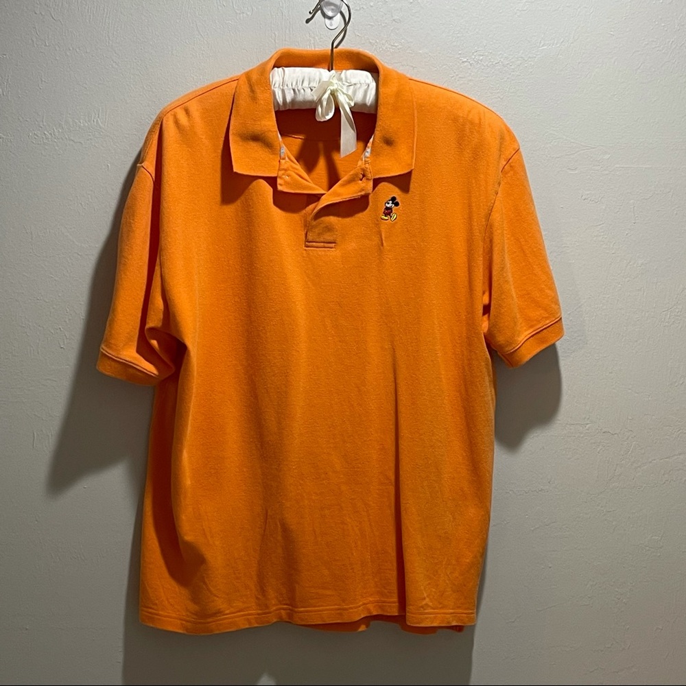 Disney Parks Men’s Polo Mickey Mouse Size Large